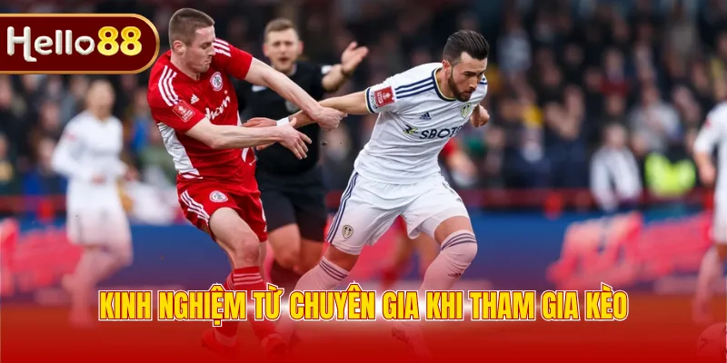 Kinh nghiệm từ chuyên gia khi tham gia kèo 